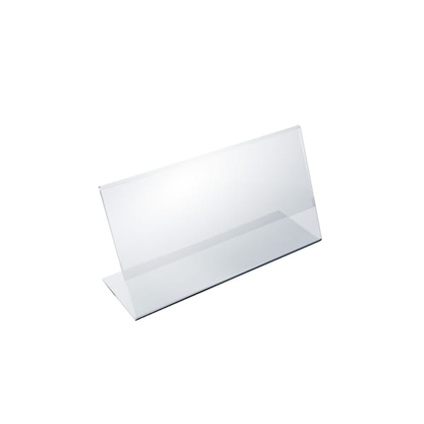 8.5"W x 3.5"H Angled Sign Holder, PK10